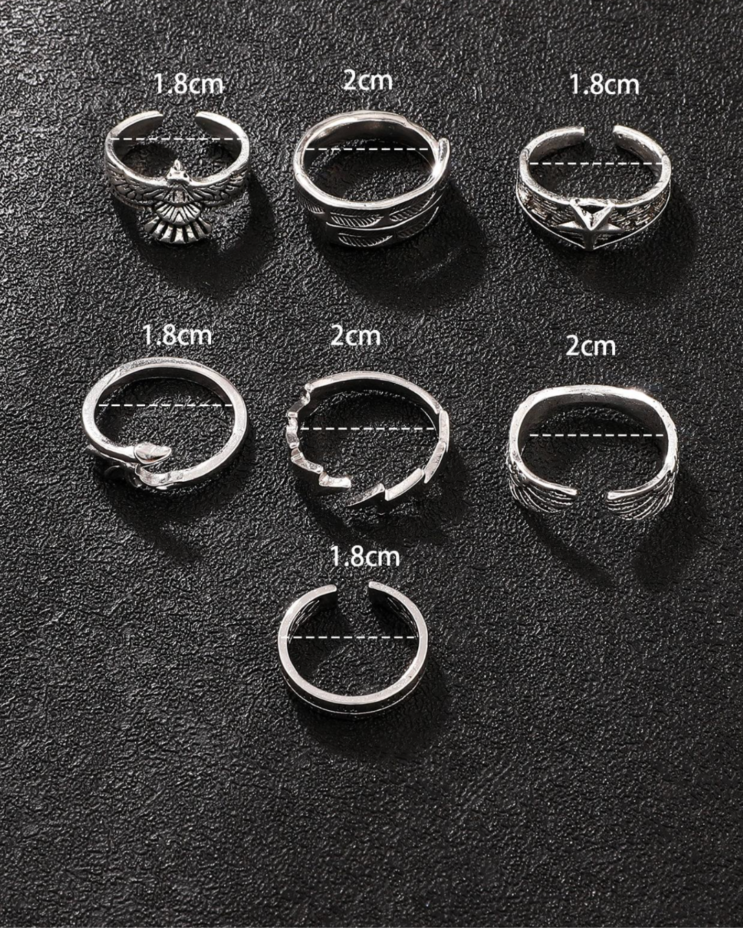 7 pcs Ring