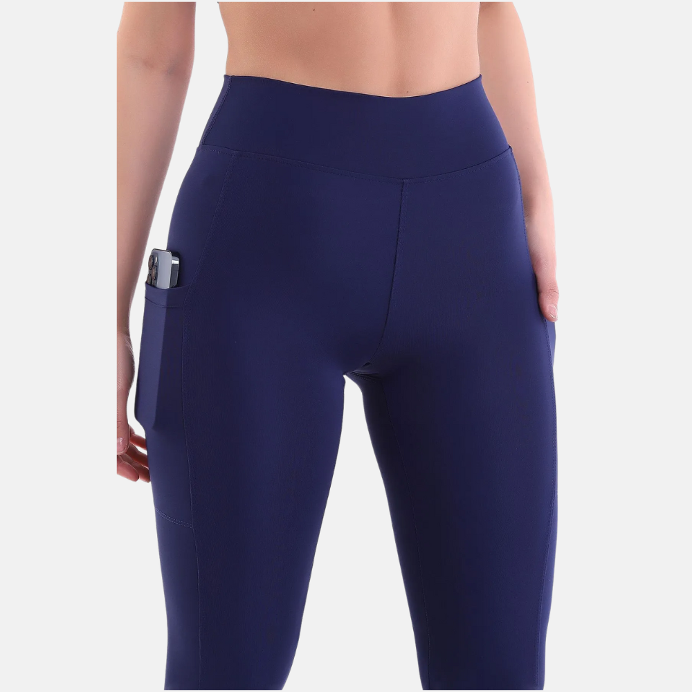 Navy Fitness Workout Leggings