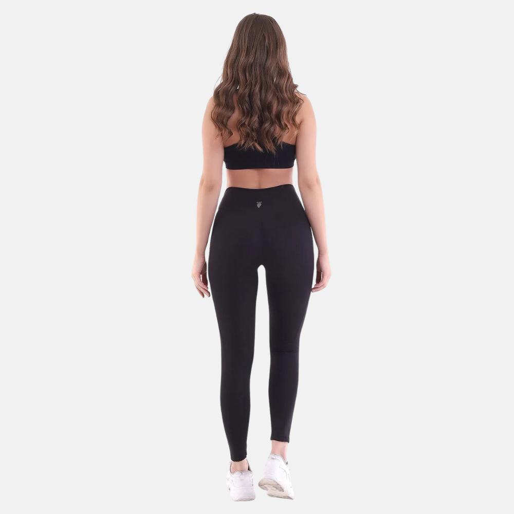 Black Fitness Workout Leggings
