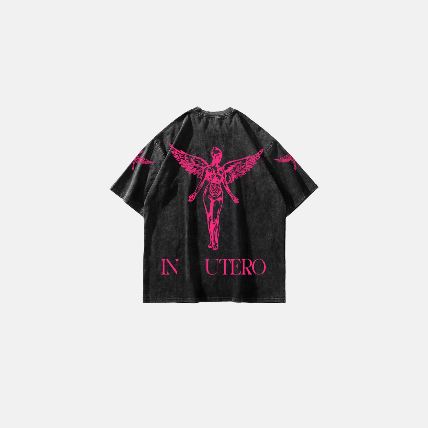 تي شيرت نيرفانا المغسول