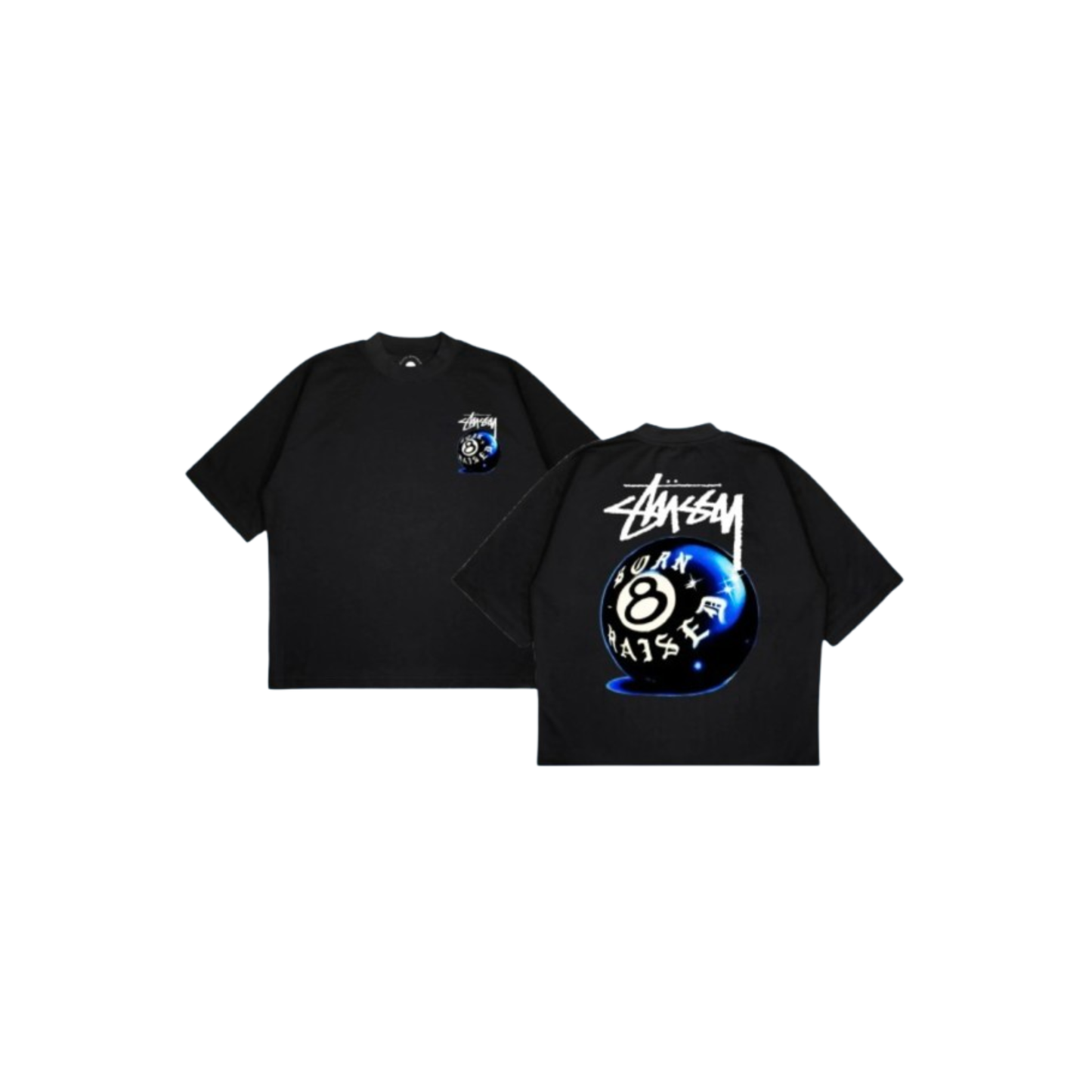 Stussy Blue 8ball T shirt