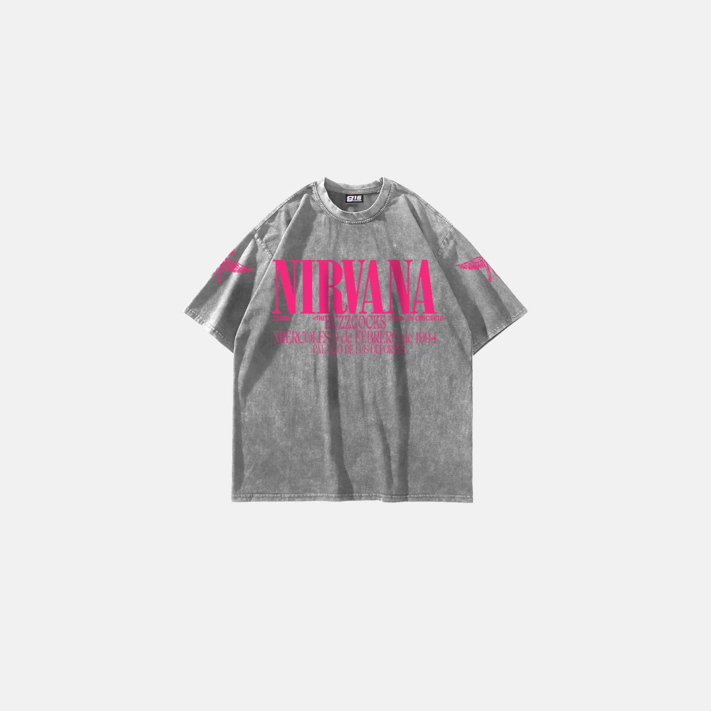 تي شيرت نيرفانا المغسول