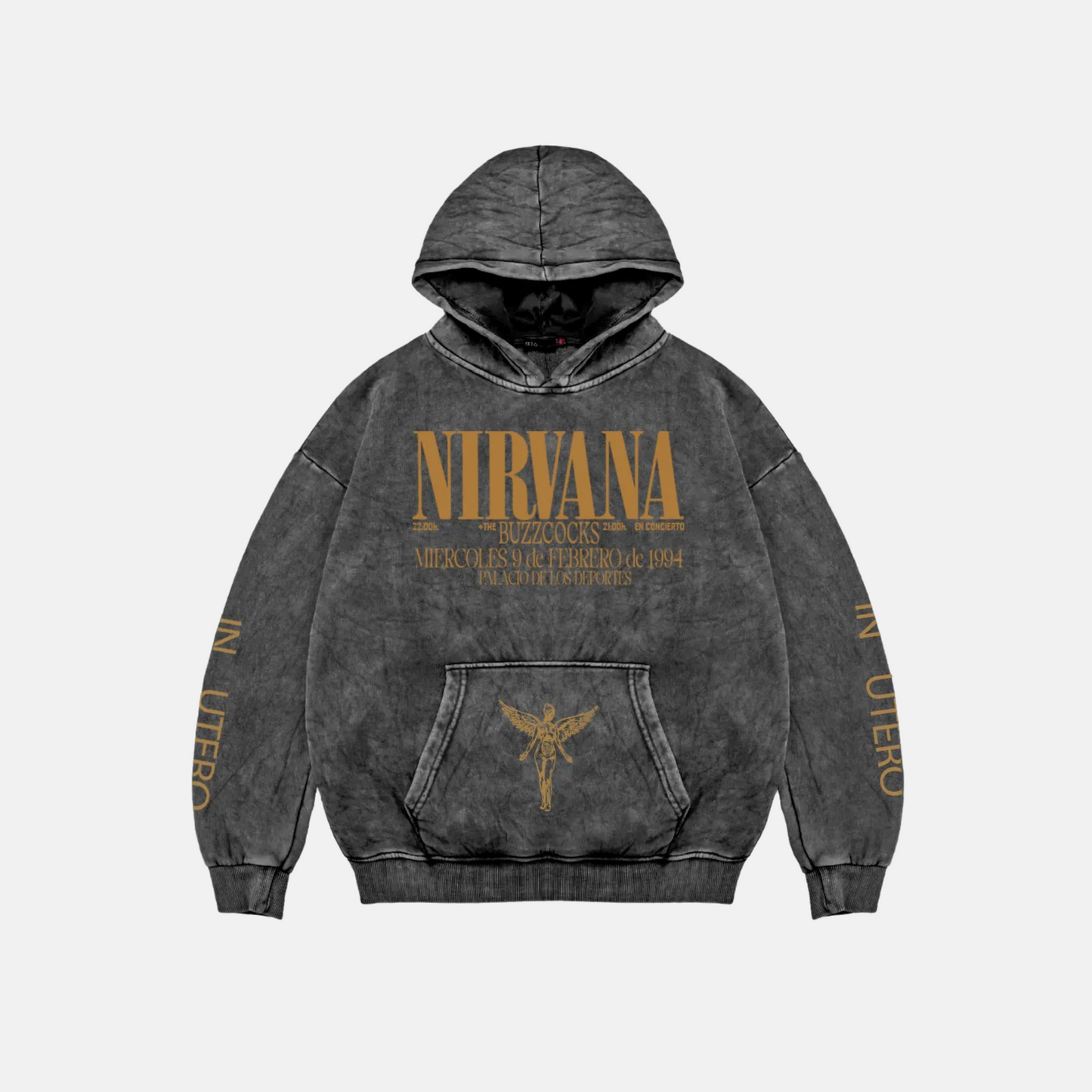 Nirvana Washed Hoodie