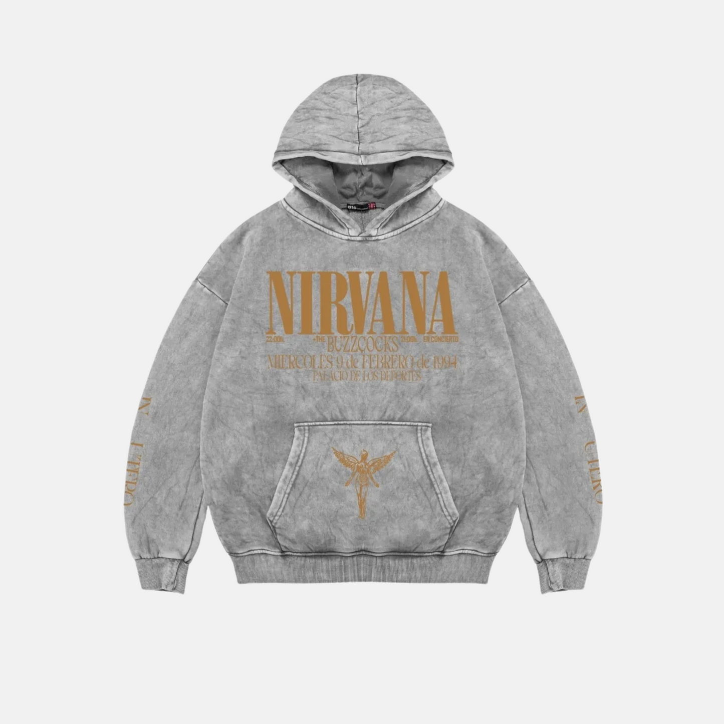 Nirvana Washed Hoodie