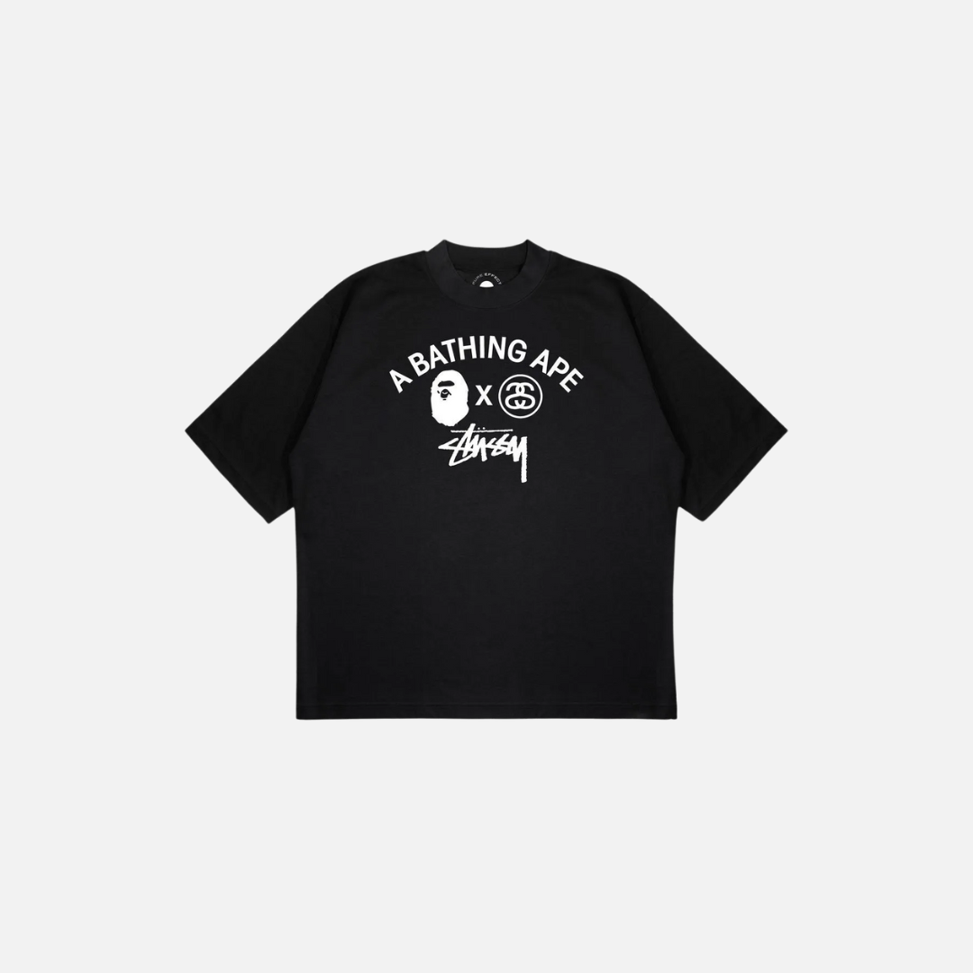 تي شيرت A Bathing Ape x Stussy