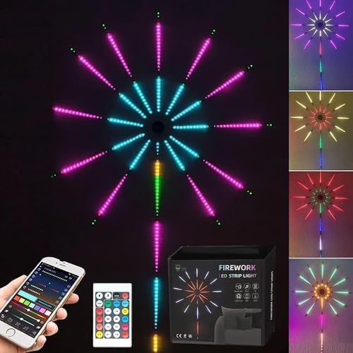 WiFi Bluetooth Smart Fireworks Led Light